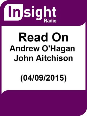 cover image of Read On: Andrew O'Hagan, John Aitchison (04/09/2015)